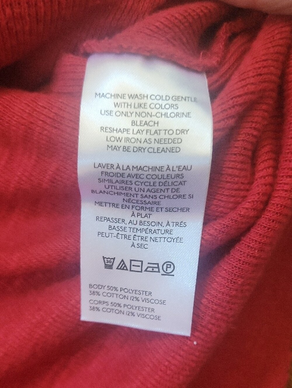 Pilcro Raglan Tops, Size Small - Picture 8 of 8
